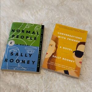 Sally Rooney Novel Set - Blue and Yellow Covers